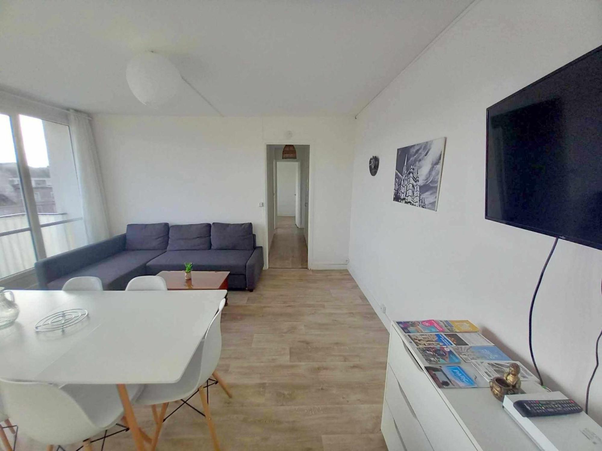 Appartamento T3 57M2 Avec Balcon Proche Gare Sncf, Wifi Et Cafe Et The Offerts Orléans Esterno foto